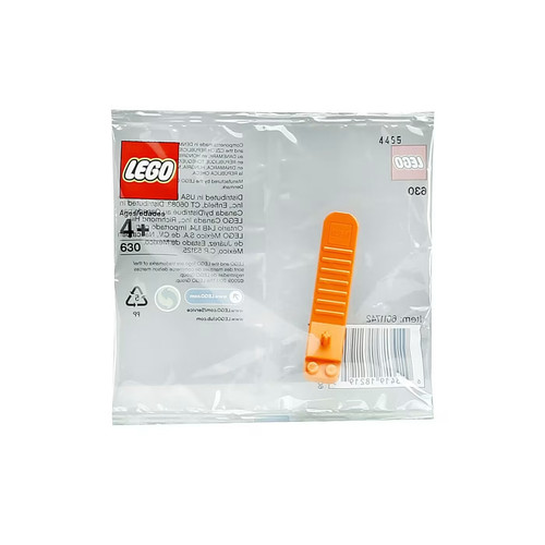 Lego poly bag orange brick - poly,