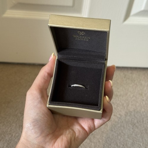 Warren james 9ct white - james,