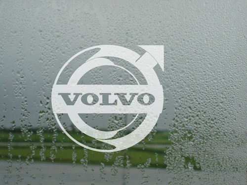 Volvo window etched - ,