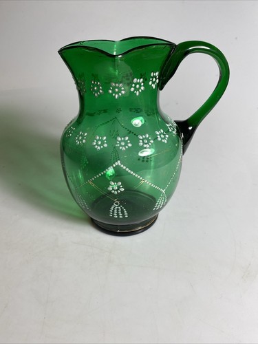 Moser bohemian pitcher - bohemian,