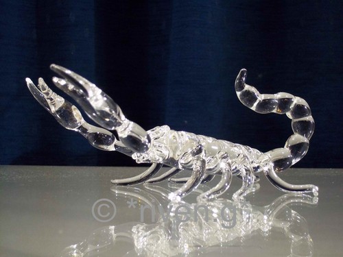 Scorpion figurine crystal - scorpion, figurine@crystal