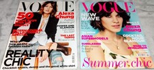 VOGUE MAGAZINES x 2 Job Lot