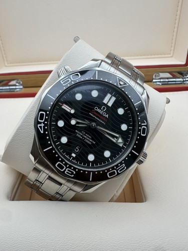 Omega seamaster black unisex - omega,