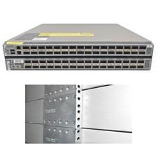 Cisco Nexus N3K-C3164Q-40GE 64-Port 40G QSFP+ 2U Ethernet Switch + Rack Ears