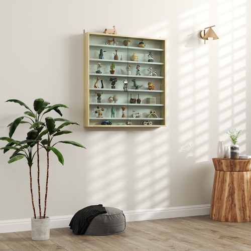 Tier wall display - wall, cabinet