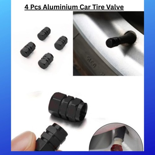 4pcs black metal - black,