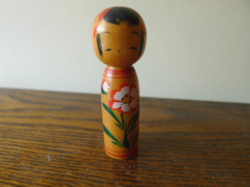 Japanese kokeshi magnet - magnet, doll