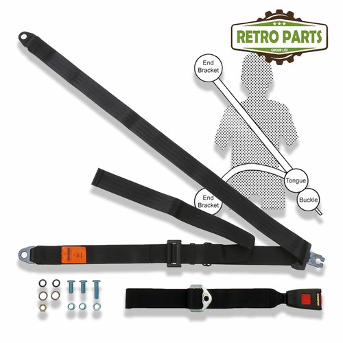 Classic car static seat - car, belt