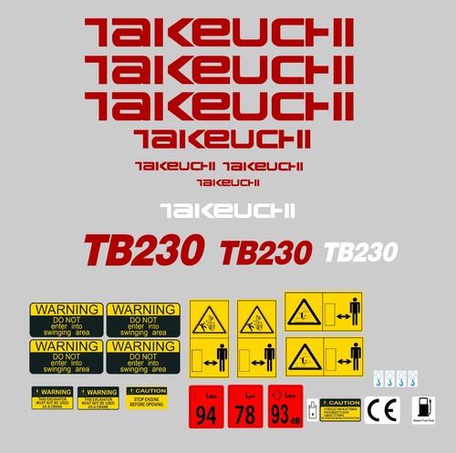 Takeuchi tb230 mini - takeuchi, digger
