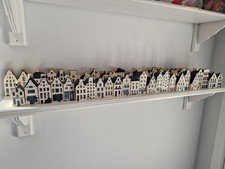 EMPTY (Sealed) KLM Blue Delft Miniature House Collection