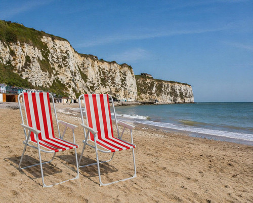 Folding metal beach - folding,