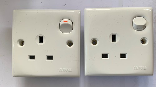 Pair clipsal single - of,