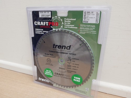 Trend 250mm 30mm 60t - 60t, tct