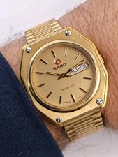 Vintage Rado Jumbo Golden City Automatic 39mm Original Bracelet Stunning