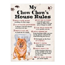  My Chow Chow's House Rules