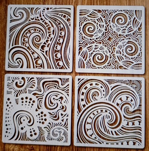 4pcs funky patterns - funky, reusable