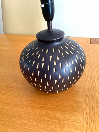 Statement ceramic table lamp - statement,