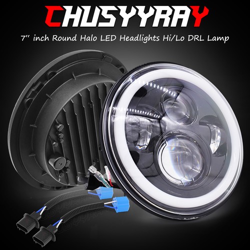 Inch led headlights - 7, halo