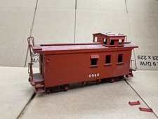 USA TRAINS G GAUGE WESTERN LONG CABOOSE CAR WAGON WOODSIDED RIO GRANDE 6540 !