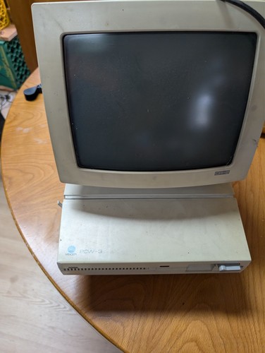 Minolta pcw text system - minolta, pcw-1