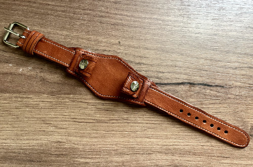 18mm leather handmade ww1 - handmade,