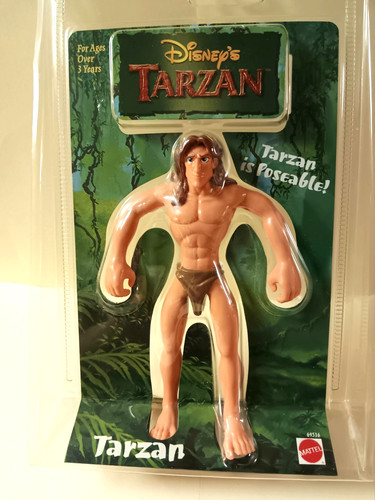 Poseable 1999 tarzan figure - poseable,