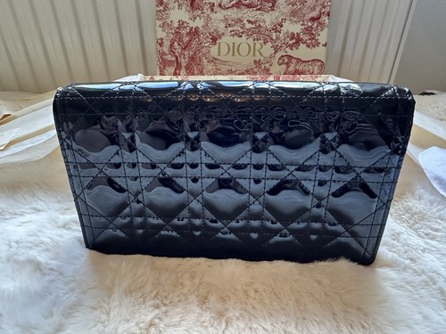 Bnib lady dior pouch black - bnib,