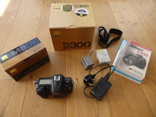 Nikon d300 dslr - d300, mb-d10