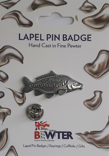Mirror carp fish - lapel, pin