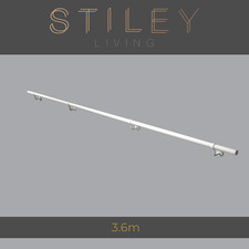 Matt White Stair Handrail Wall