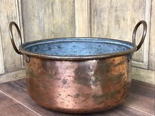 ANTIQUE COPPER STOCK POT /