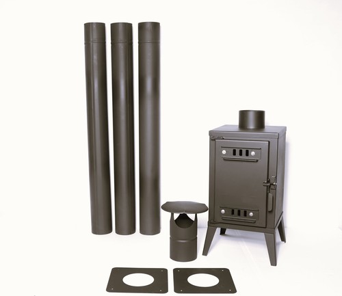 Small log burner wood - log,