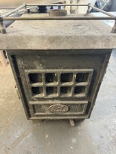 Log burner stove oven Boat