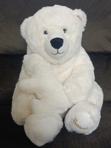 Harrods polar bear with cub - polar,