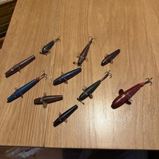 10 Vintage hand painted Devon