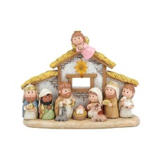 Miniature Nativity Scene Set