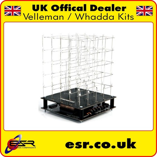 Wsl8018w white led cube diy - cube,