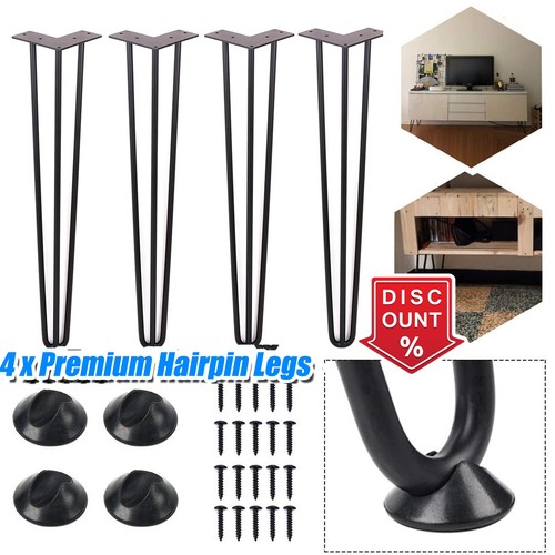 Coffee metal hairpin table - hairpin,