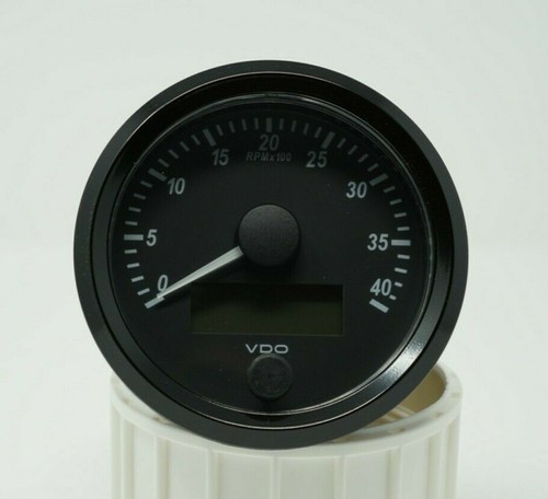 Vdo singleviu tachometer - tachometer, 80mm