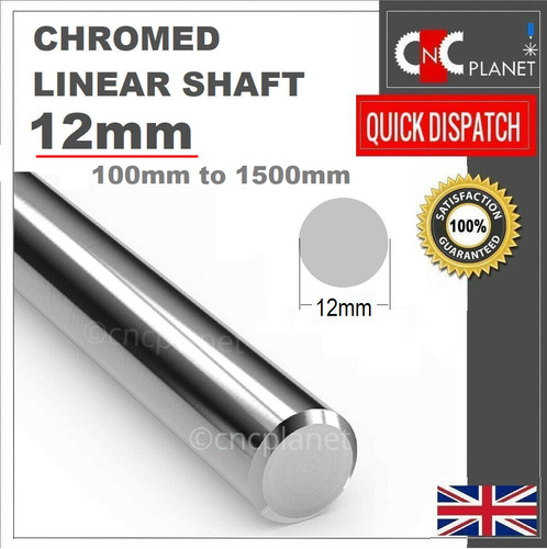 12mm smooth chromed steel - smooth,