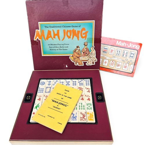 Chinese mah jong complete vtg - mah,