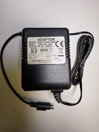 Replacement 9vac 1000ma - x2,