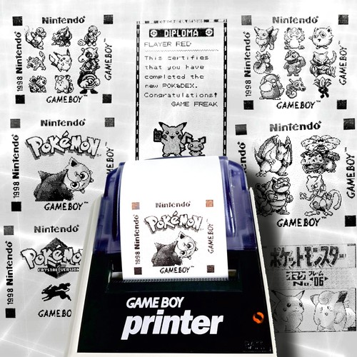 Pokemon gameboy printer 1998 - printer,