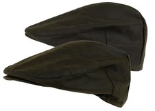 JACK PYKE Wax Cotton Flat Cap