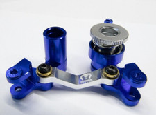 CR-BL Blue Aluminum Steering