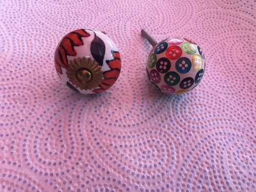 Shabby chic drawer knobs - 2,