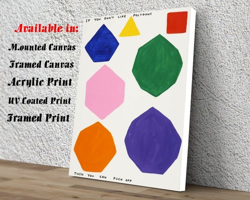 David shrigley polygons art - david,