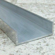 75mm x 25mm Aluminium Channel Section 3x1 C U bracket 70mm internal gap chane...