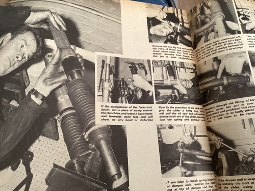 Norton roadholder forks gus - norton,