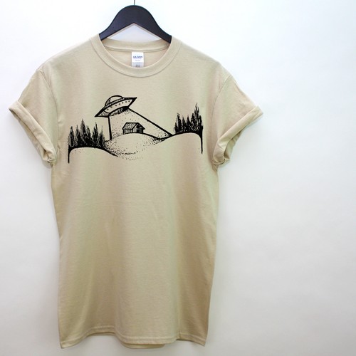 Ufo invader shirt space farm - ufo,